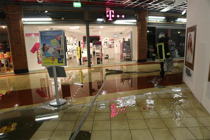 Volme Galerie in Hagen unter Wasser gesetzt Volme Galerie in Hagen unter Wasser gesetzt