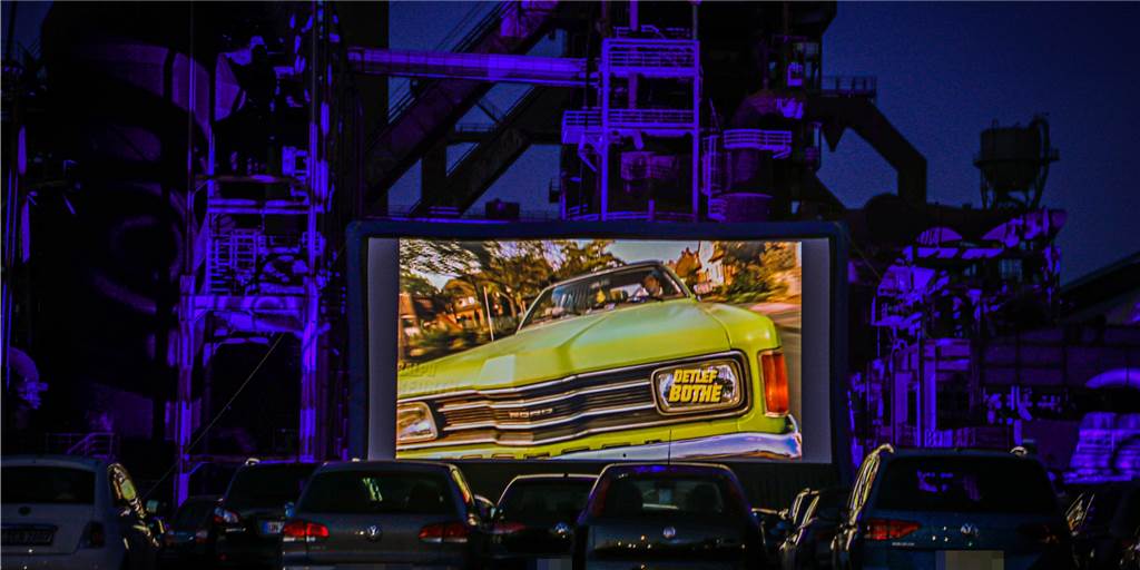 Autokino auf Phoenix-West - so magisch war der erste Abend unterm Hochofen Autokino auf Phoenix-West - so magisch war der erste Abend unterm Hochofen