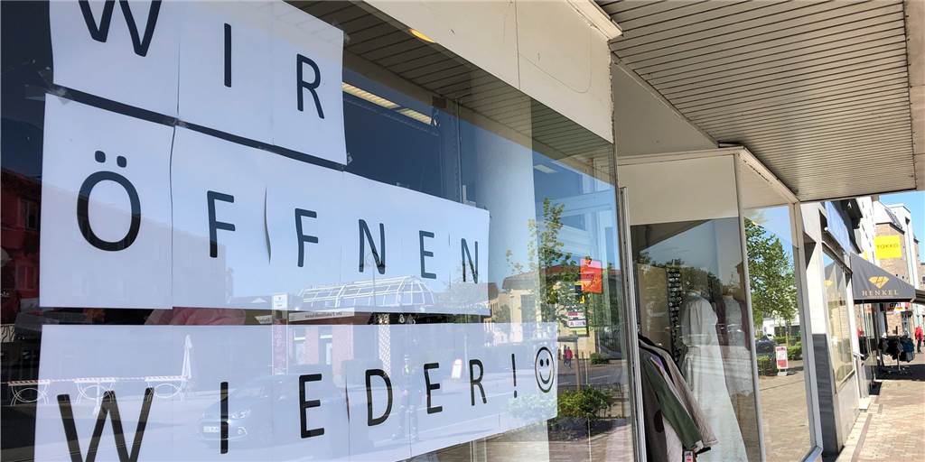 Corona-Krise in Selm: Einzelhandel setzt ein starkes Signal Auch im Selmer Zentrum öffnen die Geschäfte des Einzelhandels.