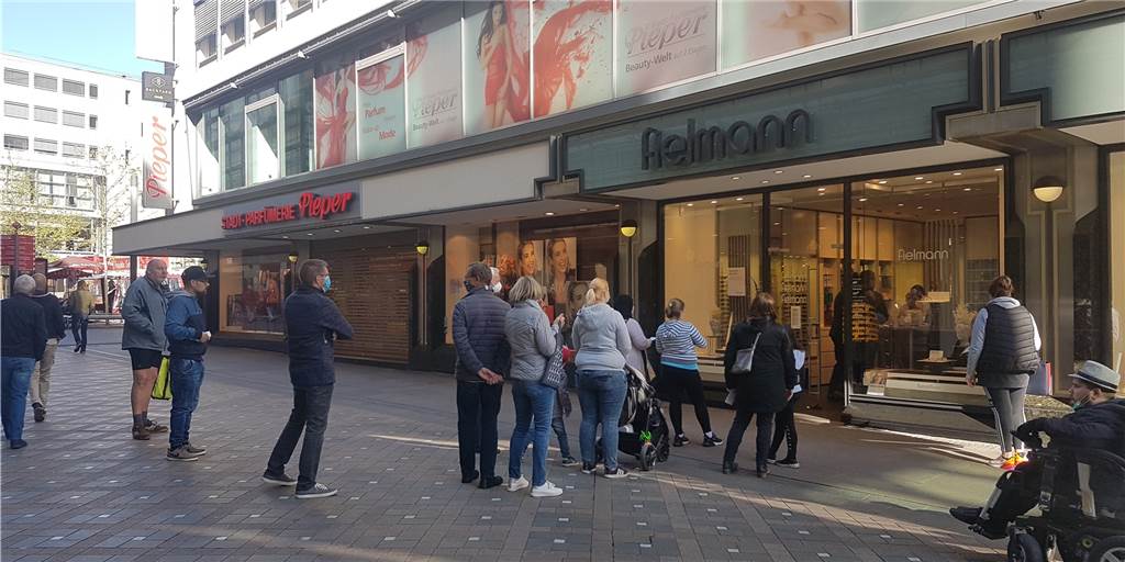 Dortmund nach dem Shutdown: So ist die Lage auf dem Westenhellweg Westenhellweg in Dortmund.