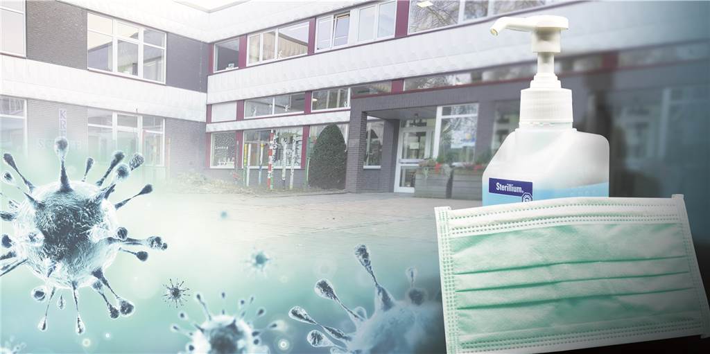 Trotz Corona: Unter strengen Auflagen kehrt ein Stück Schulalltag zurück Wochenlang waren die Türen der Kreuzschule geschlossen. Am Donnerstag (23. April) ist der Unterricht für einen Teil der Schüler wieder angelaufen - unter strengen Sicherheitsvorkehrungen.