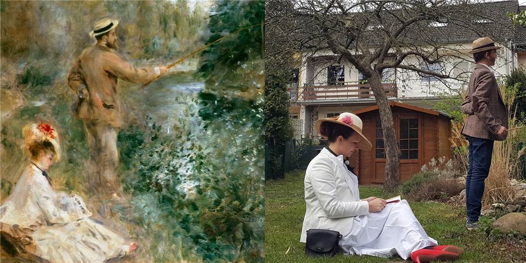 Witzige Kunst-Challenge: Dortmunder Schüler stellen berühmte Gemälde nach Witzige Kunst-Challenge: Dortmunder Schüler stellen berühmte Gemälde nach