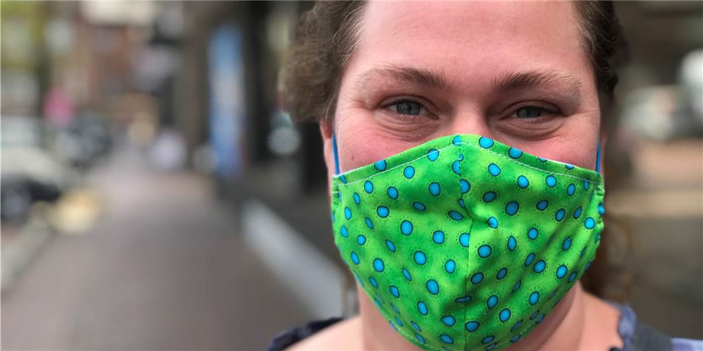 Wer keine Maske trägt bekommt Ärger - viel mehr nicht Die Corona-Masken-Gesichter in Ickern sind am Montag so vielfältig und bunt wie der Stadtteil.