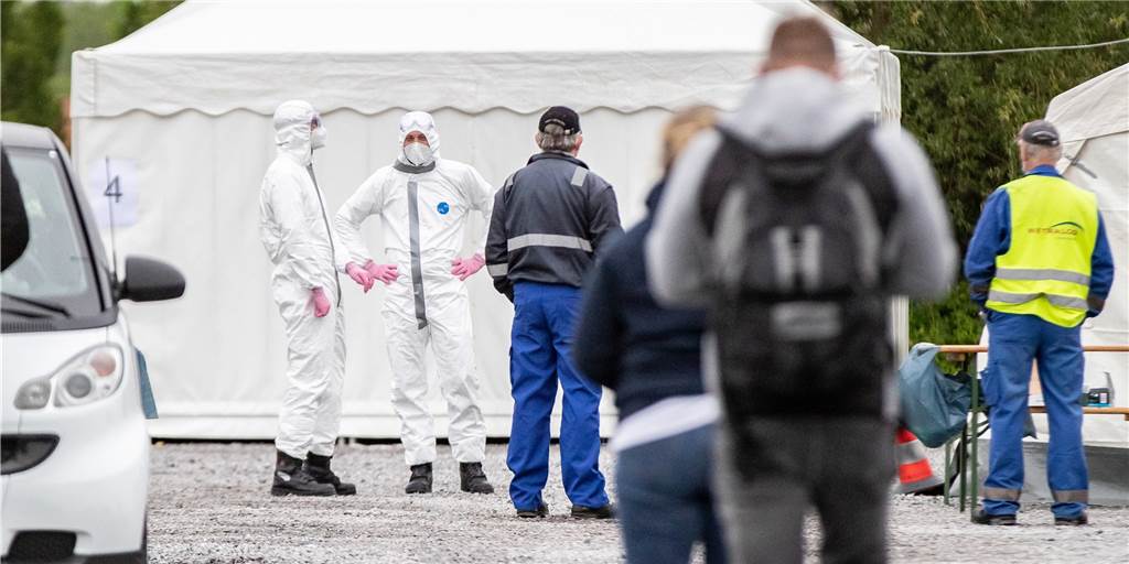 Auch in Hamm wurden Westfleisch-Mitarbeiter auf das Coronavirus getestet. 