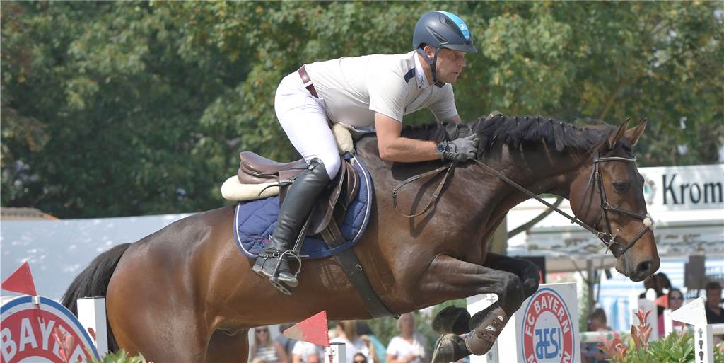 Springreiter atmen auf: Turnier in Goch hat Corona-Pause beendet Auch Johannes Ehning war froh, nach langer Pause wieder bei einem Turnier in den Parcours zu dürfen.