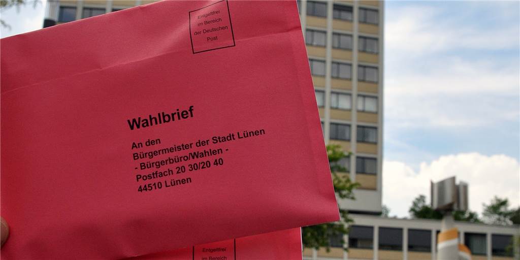 Kommunalwahl zu Corona-Zeiten: Nur Briefwahl im September? Im Rathaus Lünen rechnet man mit starker Briefwahl-Nachfrage für die Kommunalwahl am 13. September.
