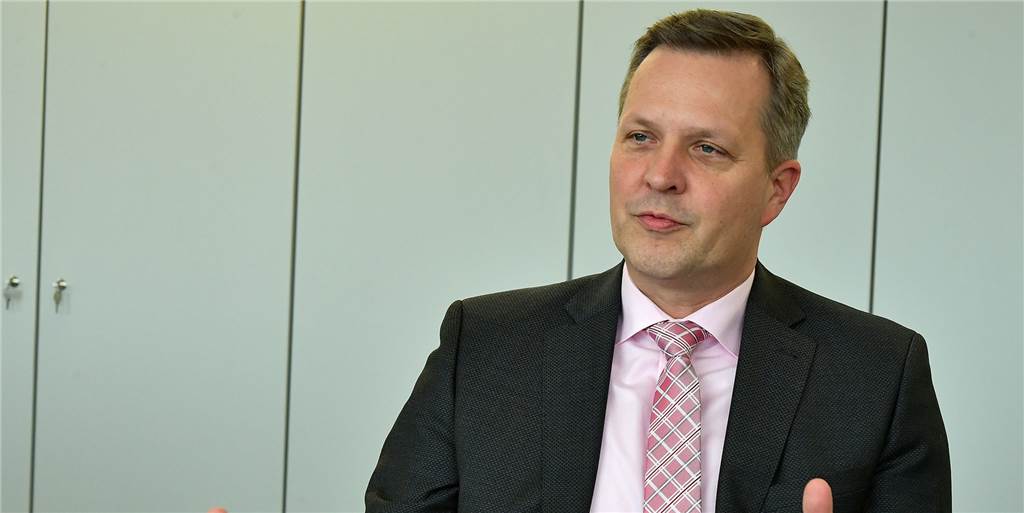 Bürgermeister Jürgen Kleine-Frauns: Heiße Phase beginnt im August Das Archivbild zeigt Bürgermeister Jürgen Kleine-Frauns in einem früheren Interview mit unserer Redaktion.