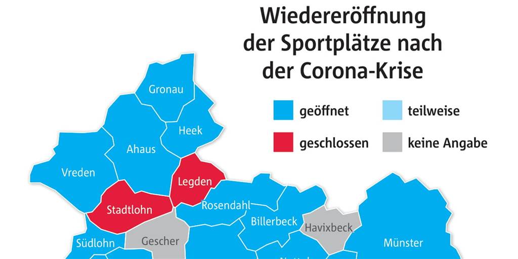 Flickenteppich aus Öffnungsregeln - wo Sportplätze und Hallen offen sind Flickenteppich aus Öffnungsregeln - wo Sportplätze und Hallen offen sind