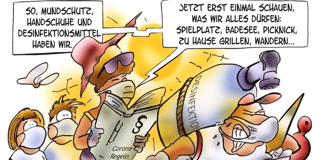 Feiertag in der Corona-Krise: Was an Pfingsten erlaubt ist und was nicht Auf nach draußen geht es an Pfingsten – aber was ist erlaubt, was nicht in Coronazeiten?