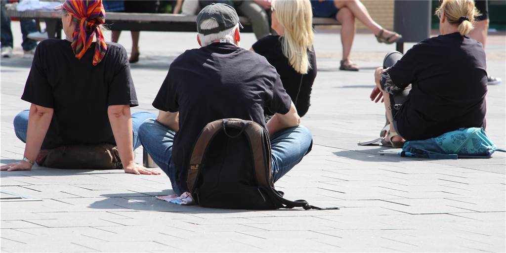 Meditation fürs Grundgesetz: Teilnehmerzahl hat abgenommen in Lünen