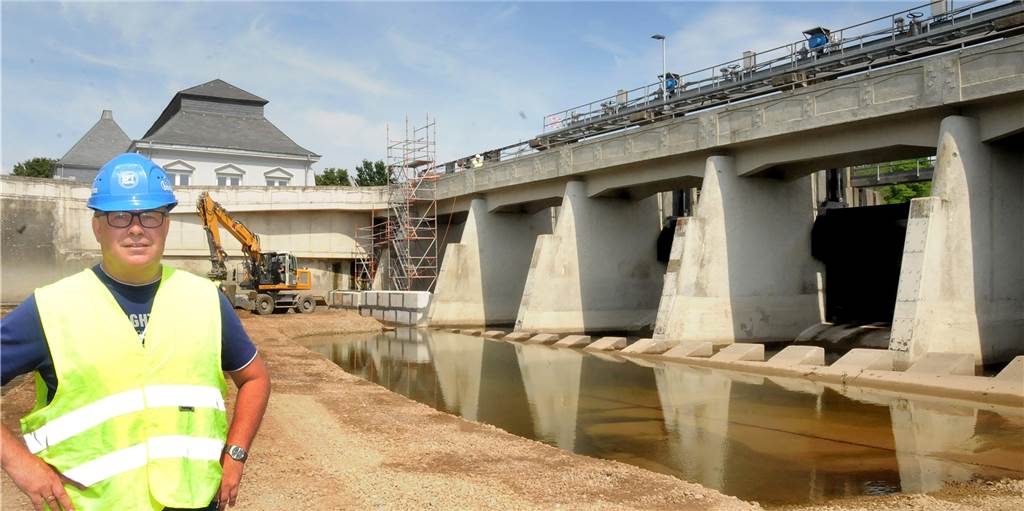 Trockenen Fußes durch die Ruhr gehen - das ist in Schwerte möglich