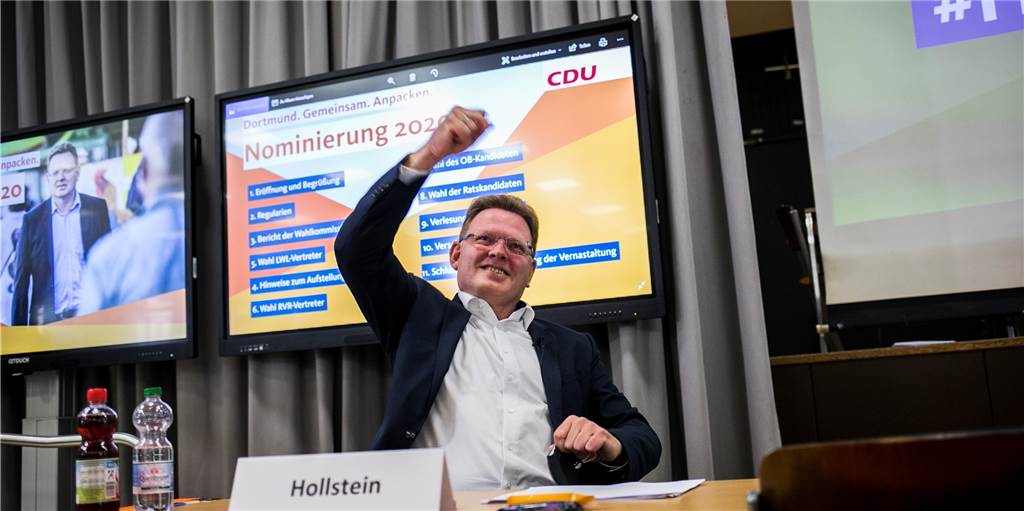 OB-Kandidat Hollstein (CDU): Dortmund soll Mitmachstadt werden