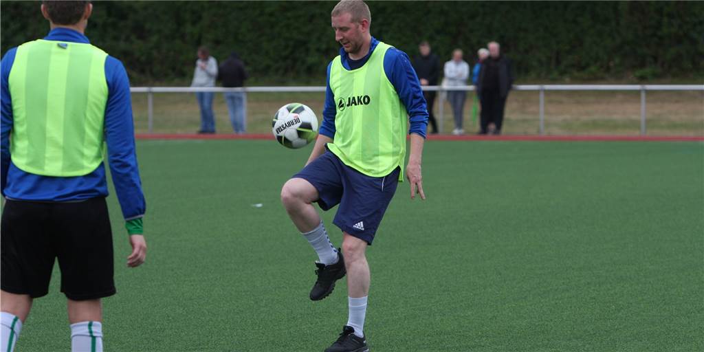 Die Fußballer des SV Herbern suchen Alternativen zum Laufen Die Fußballer des SV Herbern suchen Alternativen zum Laufen