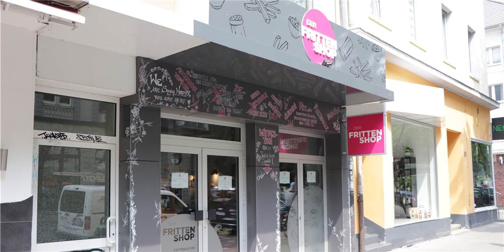 „Frittenshop“ im Kaiserviertel öffnet für einen Tag nur für Obdachlose Im Frittenshop auf der Kaiserstraße kann man bald wieder Pommes kaufen.