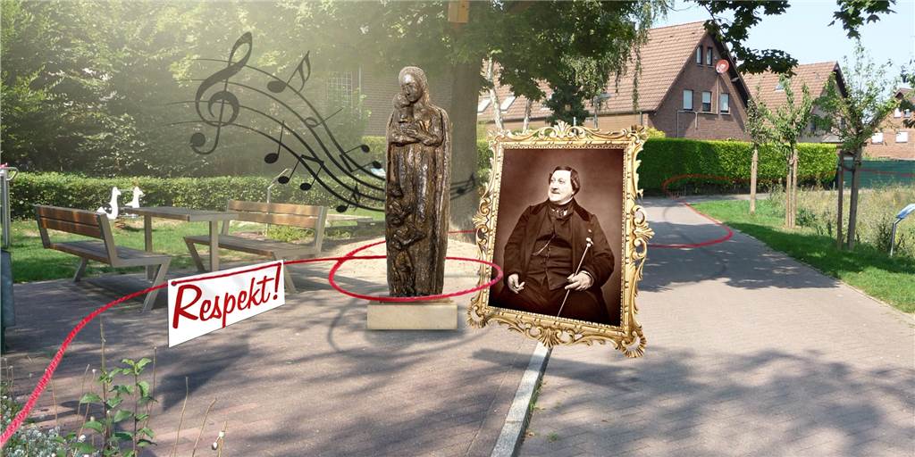 Kunst, Musik und viel Respekt im „Komponisten-Viertel“ von Dorsten Rund um den Rossini-Platz im Stadtsfeld sind mehrere künstlerische Aktionen geplant (Symbolbild).