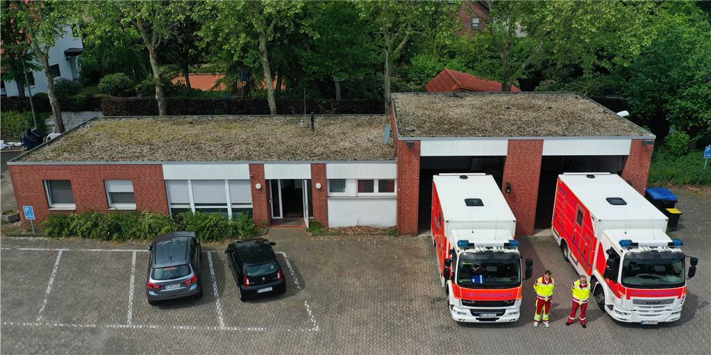 Für Notfälle auf dem Land: Dorsten bekommt dritte Rettungswache Die Rettungswache Wulfen der Feuerwehr Dorsten wird durch den geplanten neuen Standort in Lembeck entlastet.