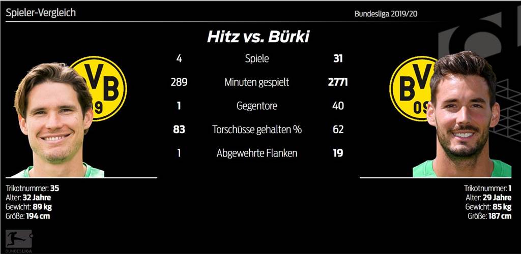BVB-Torhüter Marwin Hitz: Der beste zweite Mann BVB-Torhüter Marwin Hitz: Der beste zweite Mann