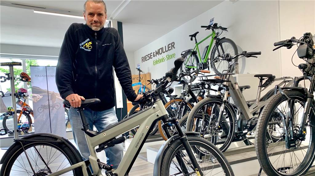 Radhaus Gerhardy in Aplerbeck verkauft 80 Prozent E-Bikes Radhaus Gerhardy in Aplerbeck verkauft 80 Prozent E-Bikes