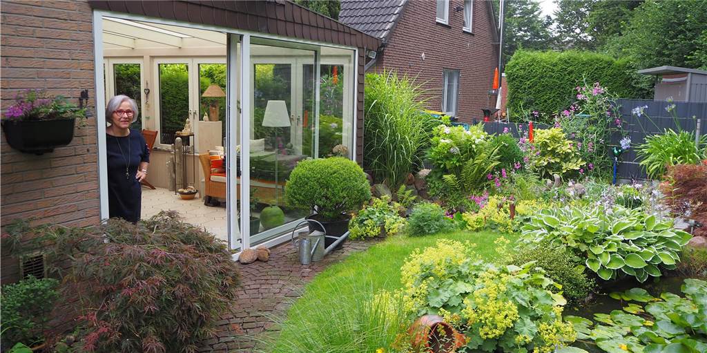 Kunst, Teich und Details: Dieser Garten aus Bork ist ein kleines Paradies Kunst, Teich und Details: Dieser Garten aus Bork ist ein kleines Paradies