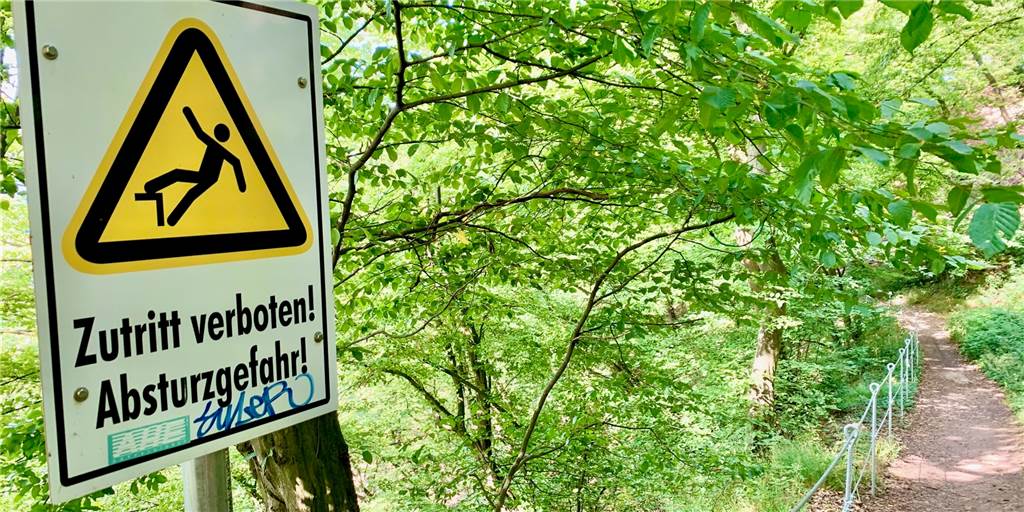 Spektakulärer Sturz – Übermut oder Unfall?