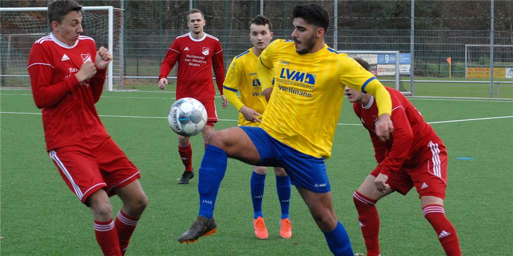 Nika Amoev steht für seine zweite Saison beim SV Herbern vor einem Neustart Nika Amoev steht für seine zweite Saison beim SV Herbern vor einem Neustart
