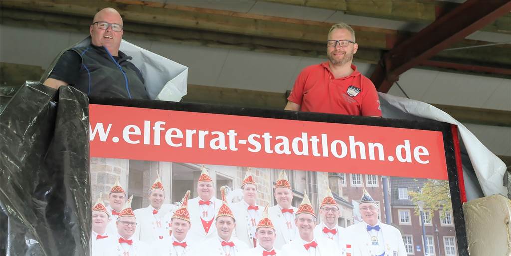 Sessionsstart ohne neues Prinzenpaar findet Zustimmung bei KG-Mitgliedern Arbeitseinsatz für den Elferrat der Karnevalsgesellschaft. Dabei war natürlich auch Corona und was dadurch aus dem Karneval wird, ein Gesprächsthema