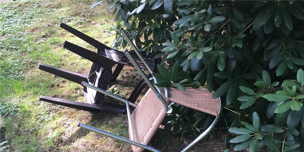 Sorgen um vermeintlich illegale Müllentsorgung auf dem Waldfriedhof Sorgen um vermeintlich illegale Müllentsorgung auf dem Waldfriedhof