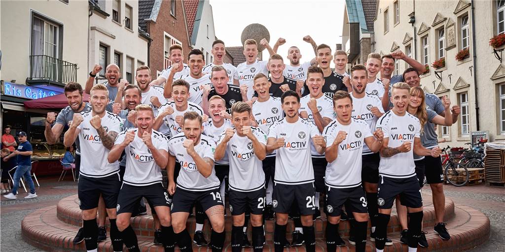 19 Abgänge: Was wurde aus dem Regionalliga-Kader des TuS Haltern? Vor rund einem Jahr machte der TuS Haltern Mannschaftsfotos für die erste Regionalliga-Saison des Vereins.