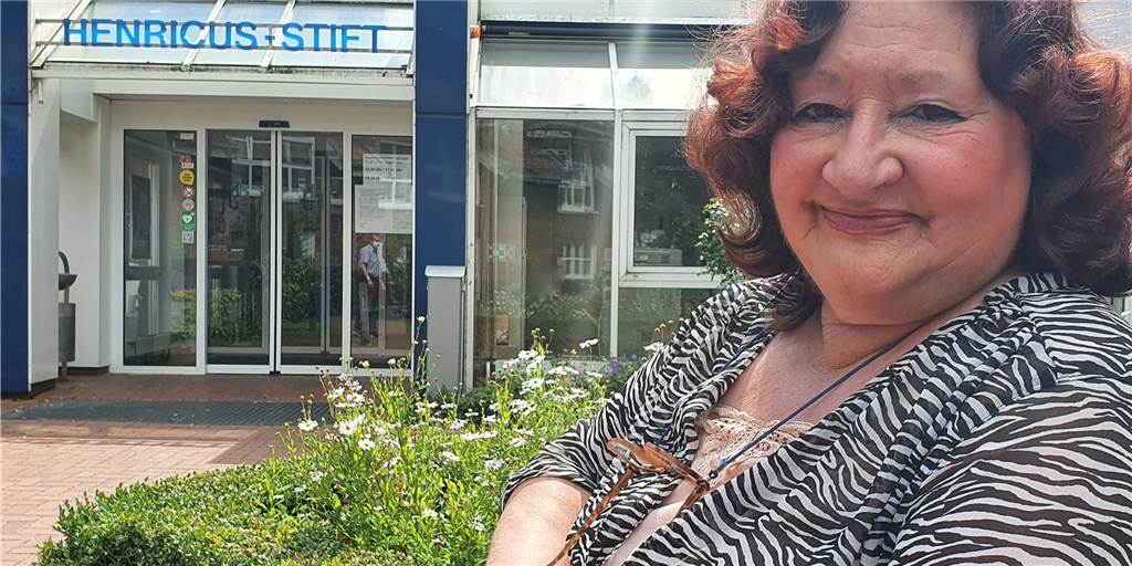 Corona und die neue Normalität im Südlohner Henricus Stift Bewohnerin Christel Bunk (71) hat anfänglich schon eine gedrückte Stimmung erlebt.