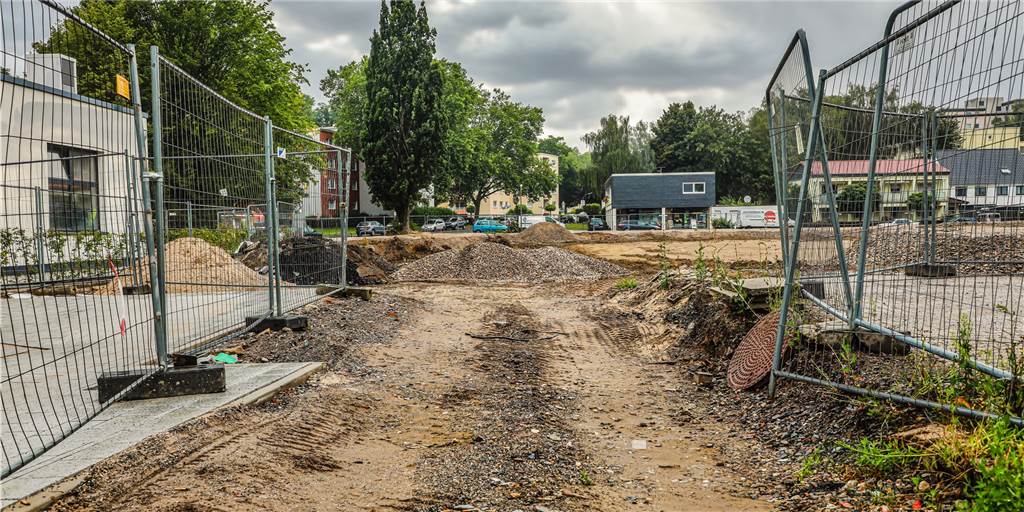 Ladenzeile in Schüren ist endgültig abgerissen Ladenzeile in Schüren ist endgültig abgerissen