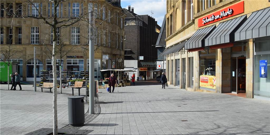 Castropolis - Bilanz und Zukunft: Händler sind zufrieden Im April war die Castroper Altstadt wie leer gefegt - vielen Geschäften fehlten die Kunden.