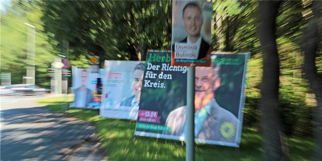 CDU und FDP plakatieren Werne zu - Was sagen die anderen Parteien? Überall in Werne finden sich Werbungen für die Kommunalwahl am 13. September 2020. Die Parteien gehen ganz unterschiedlich vor.