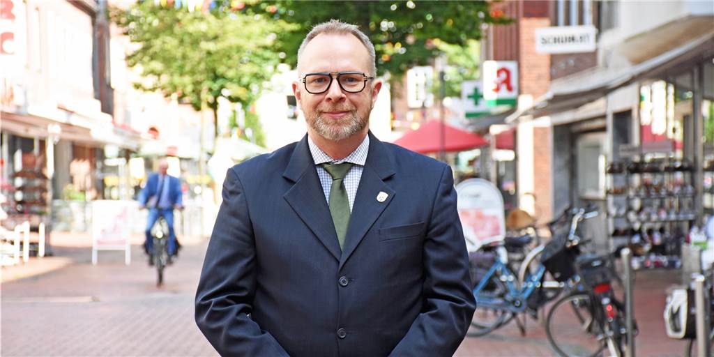 Elmar Kampshoff möchte als Bürgermeister „alte Zöpfe abschneiden“ Elmar Kampshoff (UWG) sieht die Innenstadt als große Herausforderung für den nächsten Bürgermeister.