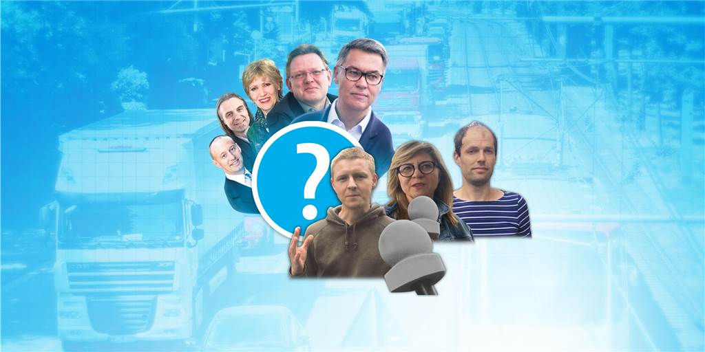 Die OB-Kandidaten stellen sich in unserem Themencheck drei Bürgerfragen zum Thema Verkehr.