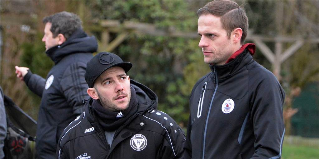 TuS Haltern hat am ersten Spieltag frei: „Das ist wie mit einem Stundenplan“ Timo Ostdorf (l.) trainiert seit diesem Sommer die erste Mannschaft des TuS Haltern am See.