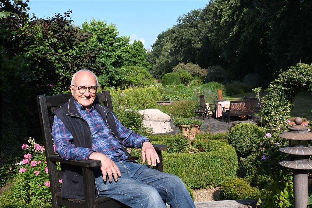RN-Sommerserie: Udo Holz hat einen Cottage-Garten mitten in Selm