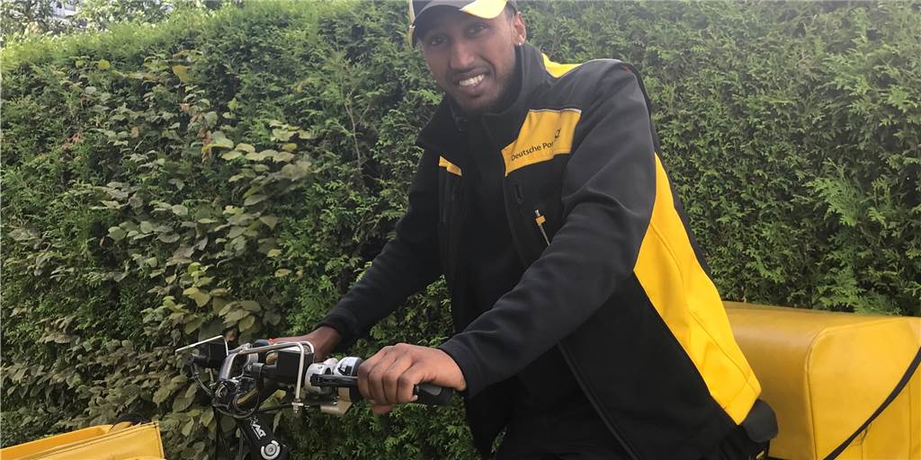 Maekele Hailu ist als Geflüchteter aus Eritrea gekommen und hat in Deutschland das gefunden, wonach er gesucht hat.