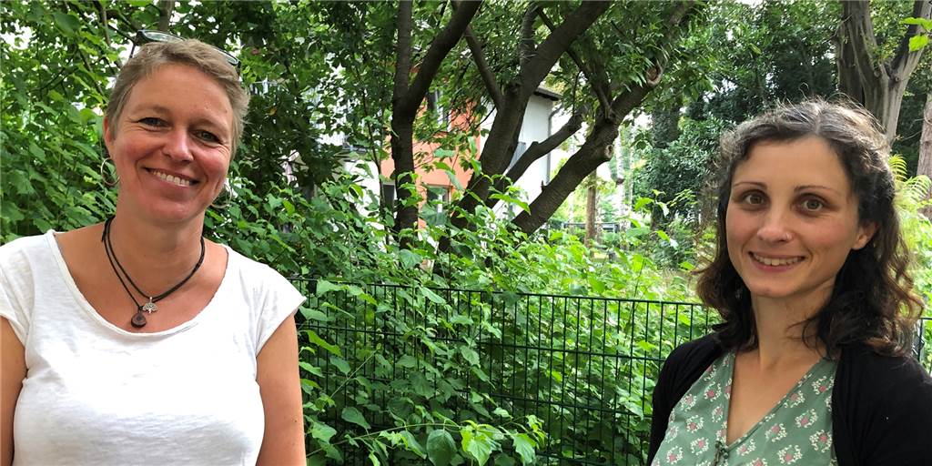 Zwei Frauen sorgen für mehr Begegnungen der Menschen in Dortmund Katja Freund (für Brackel) und Svenja Lapp-Emden (für Hörde - v.l.) gehören zum "Begegnung-VorOrt"-Team, das die Stadt Dortmund neu ins Leben gerufen hat.