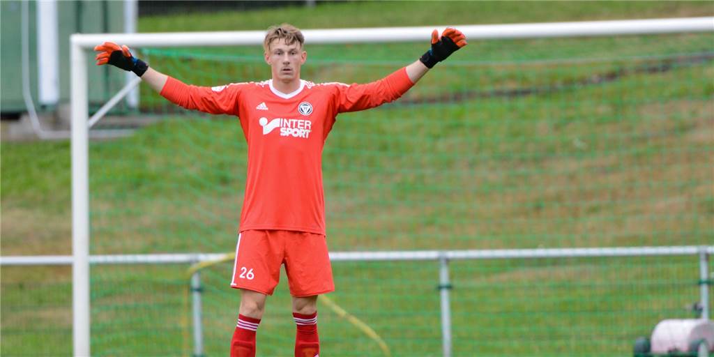 TuS-Torwart Rafael Hester trainierte wieder bei einem anderen Team mit Rafael Hester trainiert erneut bei einem anderen Verein mit.