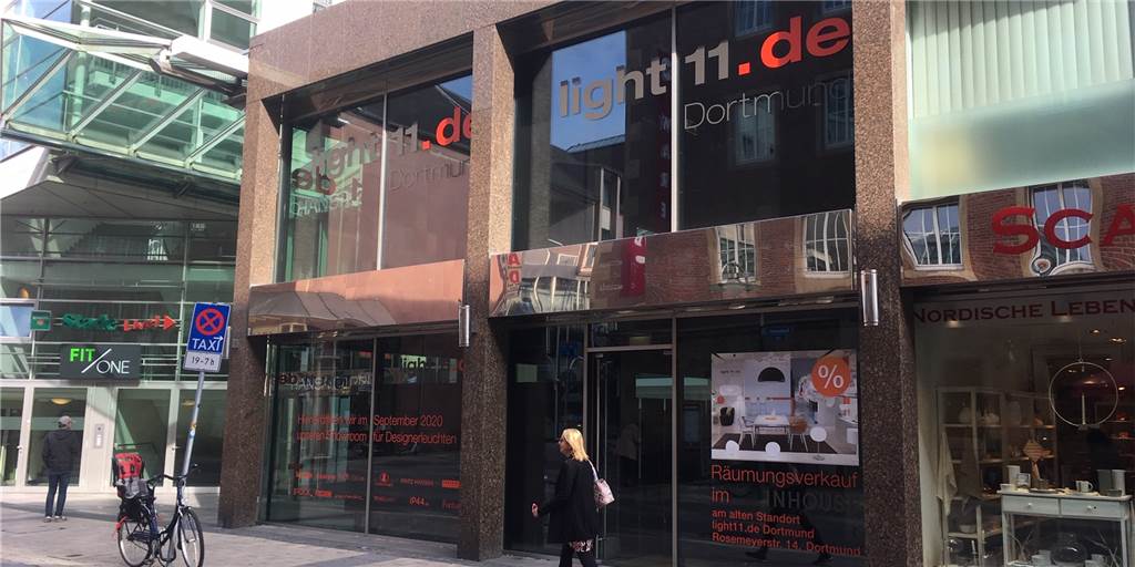 Weniger Mode in der City – Design und Lifestyle rücken nach Light 11 kommt in die Dortmunder City.