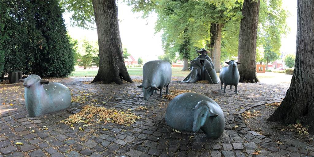 Die Schäfergruppe soll weiterhin ein prägendes Element im Owweringpark sein.
