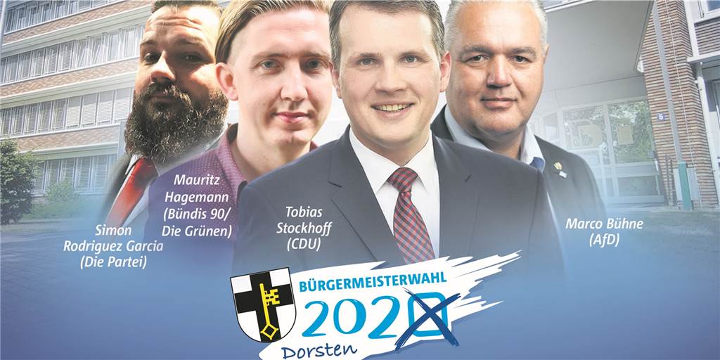 Die Bürgermeisterkandidaten in Dorsten