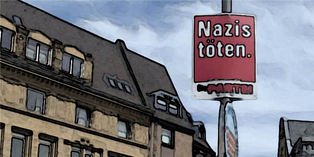 „Nazis töten.“ Als Demokrat muss man sehr vieles aushalten können Ein Partei-Plakat sorgt in Castrop-Rauxel für Diskussionen. Das ist legitim. Die Aussage aber muss ausgehalten werden, hat ein Gericht entschieden.