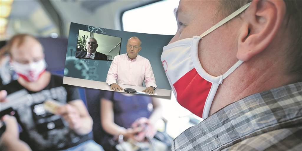 RN-Video-Interview: Gesundheitsminister Laumann zu Fans in den Stadien und zur Maskenpflicht