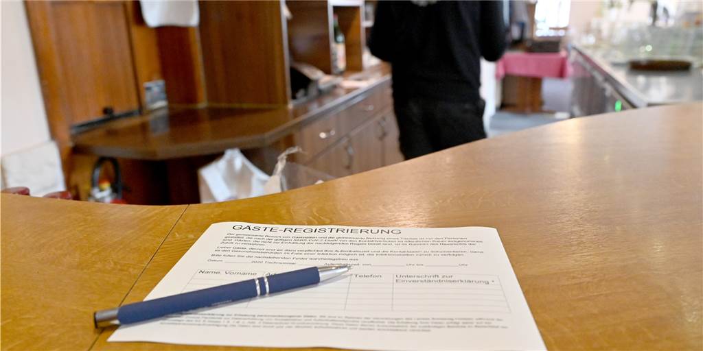 Wenn ein Lüner Restaurant Gäste nicht registriert, wird es teuer