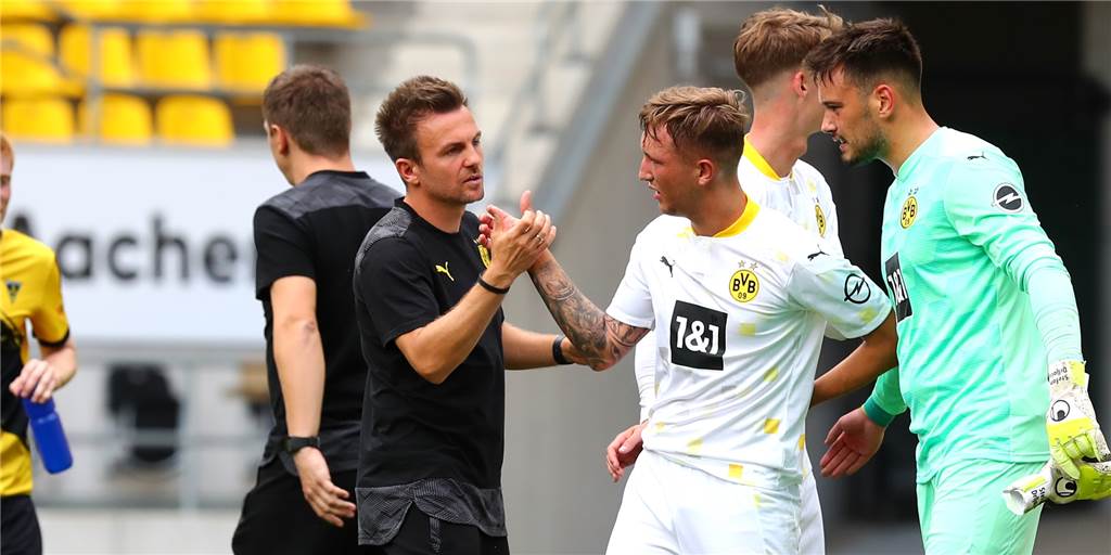 BVB II mit Geschick und Glück zum 1:0 - Maaßen besiegt persönlichen Fluch BVB II mit Geschick und Glück zum 1:0 - Maaßen besiegt persönlichen Fluch
