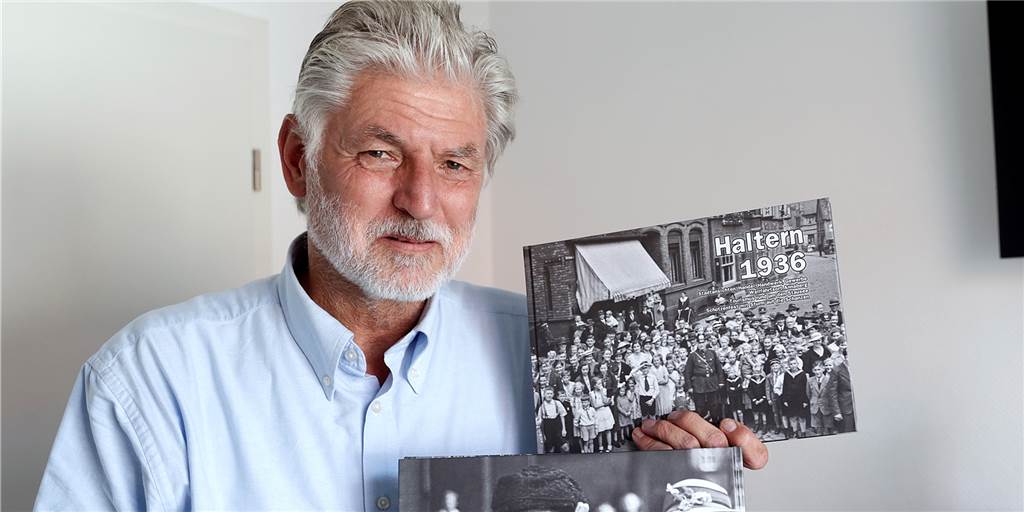 160 Fotos zeigen faszinierende Momentaufnahmen aus Haltern 1936 Franz Schrief, Vorsitzender der Vereins für Altertumskunde und Heimatpflege, stellte das Buch Haltern 1936 vor.