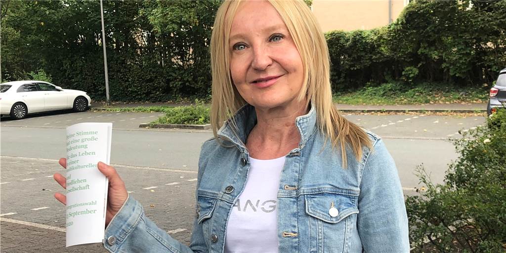 Joanna Dziekan-Elies möchte in den Integrationsrat einrücken Joanna Dziekan-Elies tritt als Einzelkämpferin für die Integrationsratswahlen an.