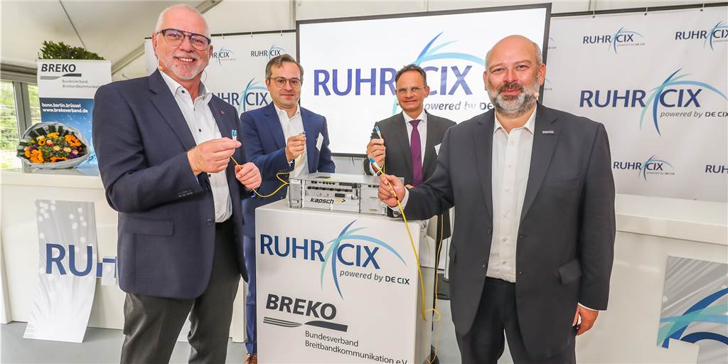 Internetknoten in Dortmund eröffnet - Besseres Netz für Videos und Gaming Start von Ruhr-Cix in Dortmund