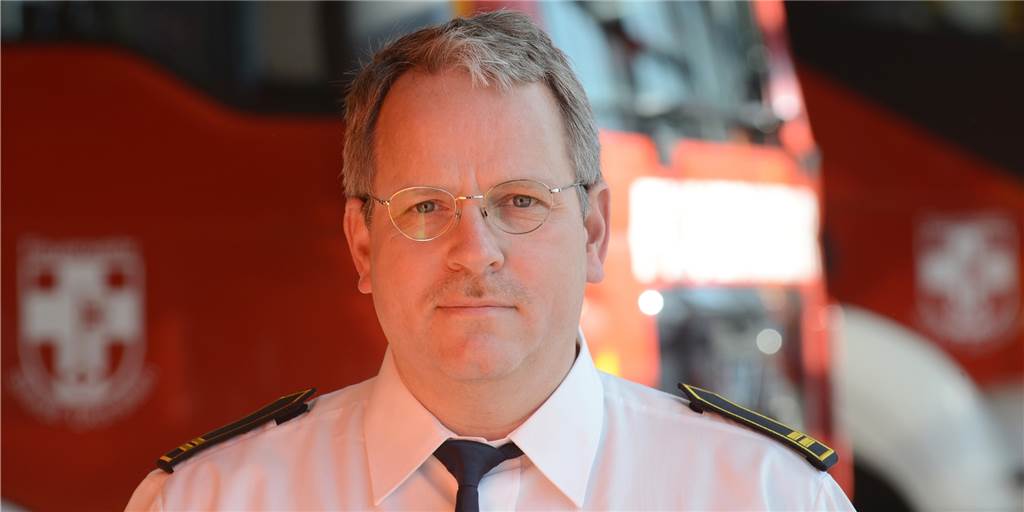 Andreas Fischer, der Leiter der Feuerwehr Dorsten